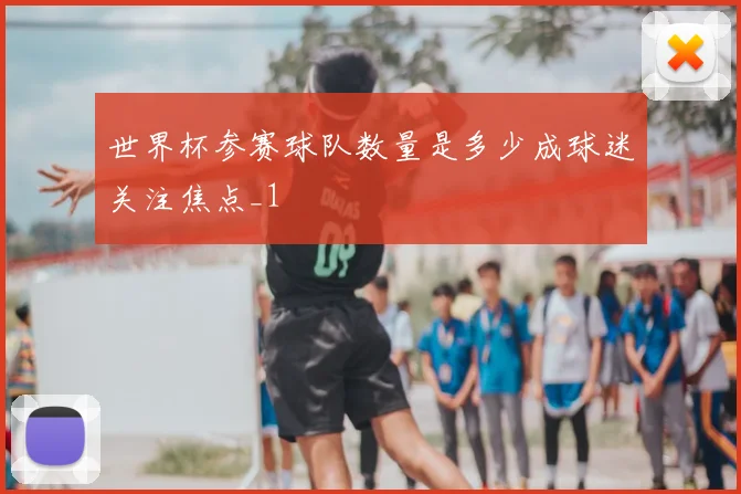 世界杯参赛球队数量是多少成球迷关注焦点_1